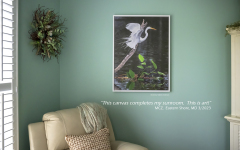Great Egret on Snag  (image 8056)