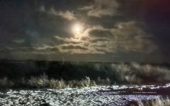 Moon light landscape - open tundra  (image 6385)